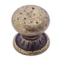 Amerock Ambrosia Euro Stone Circle Knobs 4-pk. - Weathered Brass