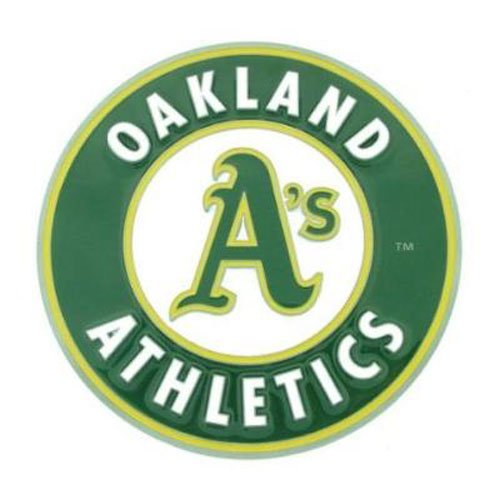 Oakland Athletics MLB Pewter "Logo" Trailer Hitch Cover