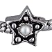 Pugster Acrylic Pearl Star European Beads Bracelet