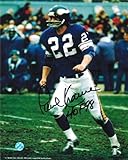 Paul Krause Autographed/Hand Signed Minnesota Vikings 8x10 Photo Inscribed ''HOF 98''