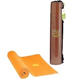 Orange 1/4 thick Yoga Mat in Shoulder Carry Mesh Bag 51K2R6KJZ4L. SL160 Orange 1/4 thick Yoga Mat in Shoulder Carry Mesh Bag
