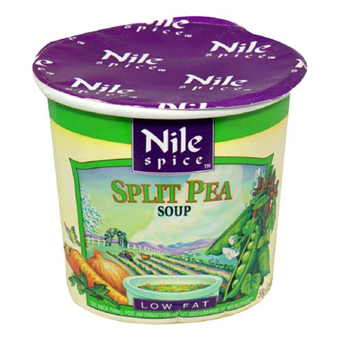 Nile Spice Split Pea Soup, Low Fat, 1.8-Ounce Cups (Pack of 12)