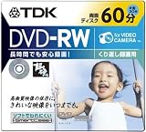 TDK DVD-RWビデオカメラ用両面60分 超硬ブルーリング DVD-RW60HCBLS