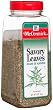 McCormick Savory Leaves, 5-Ounce Plastic Bottle (Pack of 6)