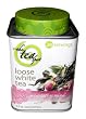 The TeaSpot Meditative Mind, White Loose Leaf Tea With Jasmine & Rosebuds, 2.0-Ounce Tins (Pack of 2)