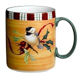 Lenox Winter Greetings Everyday Stoneware Chickadee Mug