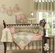 JoJo Designs 9-Piece Baby Crib Bedding Set - Baby Annabel Antique Floral