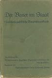 Produkt-Bild: Der Bauer im Staat, Nationalsozialistische Bauernkunde