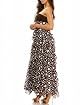 Strapless Smocked & Ruffled Maxi Dress Product Image