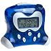 Oregon Scientific RM313PNA Self-Setting Projection Alarm Clock with Indoor Thermometer, Blue