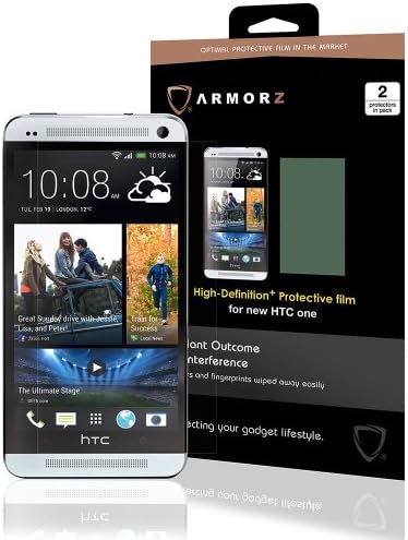 ARMORZ High-Definition Screen Protector for new HTC one (Two Pack)