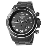 Vestal Men's ZR3002 ZR-3 Chronograph Black Ion-plated Black Dial Watch