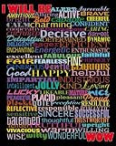 I Will Be (Motivational List) Art Poster Print - 16x20