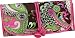 Silk Jewelry or Cosmetic Roll by Zazendi-with clear zipper pockets