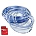 Excelon RNT 41901750 PVC Flexible Tubing, Clear, S1A Size, 0.0625" ID, 0.125" OD, 500 feet