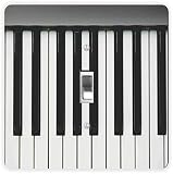 Rikki Knight Piano Keys-Single Toggle Light Switch Plate