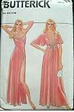 MISSES ROBE & NIGHTGOWN SIZE MEDIUM (12-14) BUTTERICK SEWING PATTERN 4669