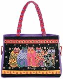 Laurel Burch Feline Mini Tote Bag