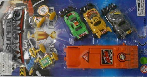 Super Racing Car Launcher Target Set