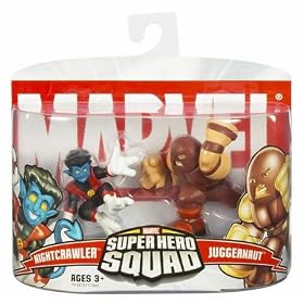 Marvel Super Hero Squad Nightcrawler & Juggernaut