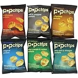 Popchips 6-Flavor Variety Count, 0.8-oz. Single Serve Bags (Count of 24)