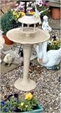 Review dot.lighting DSW10503 / Elisa Birdfeeder / Birdbath with Solar Light - Sandstone Colour