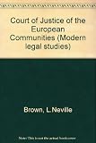 The Court of Justice of the European Communities