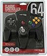 Retrolink Nintendo 64 Classic USB Enabled Wired Controller for PC and MAC, Black