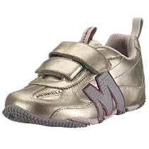 Merrell RELAY DRIVE STRAP KIDS/PLATINUM/PLATINUM, Unisex - Kinder Sneaker, gold