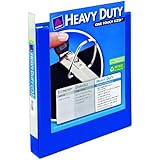 Avery Heavy-Duty View Binder with 1-Inch One Touch EZD Rings, Pacific Blue, 1 Binder (79720)