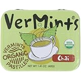 VerMints All Natural Chai Pastilles, 1.41-Ounce Tins (Pack of 6)