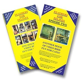 Feathers for Felines, Episode 1&2 (Special Offer): Videos/cat toys for cats [VHS]