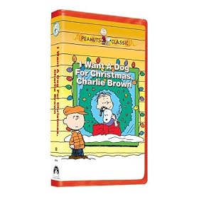 I Want a Dog for Christmas, Charlie Brown [VHS]