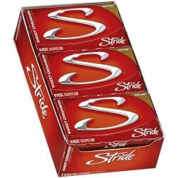 Stride Sweet Cinnamon Gum - 12 Packs