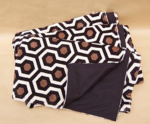 Throw Blanket, Geometric Pattern, Indoor Outdoor Waterproof Blanket, Unique Gift