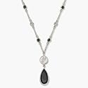 San Antonio Spurs Crystal Logo Necklace