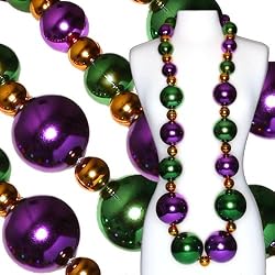 Large Mardi Gras Bead