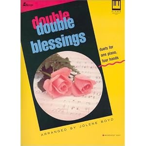 Click here to buy Double Blessings: Duets for One Piano, Four Hands (Lillenas Publications).