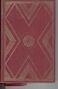 Good Earth Red covers with bright gold design and lettering