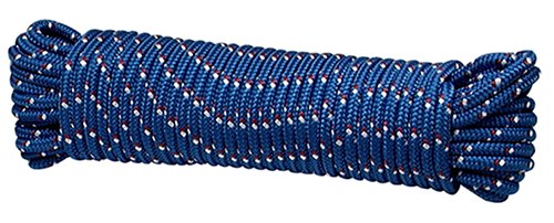 Crawford-Lehigh MFP8100 3/8-Inch-by-100-Foot Diamond Braid Poly Rope, Colors Vary