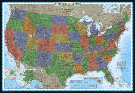 Cover image : United States Political Decorator Line (USA Maps)