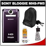 Pocket Video Camera Sony Bloggie MHS PM5 1080 HD Video Snap Camera Camcorder + Case + Accessory Kit Pocket Video Camera Sony Bloggie MHS PM5 1080 HD Video Snap Camera Camcorder + Case + Accessory Kit