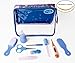 Ultimate Baby Grooming Kit (BLUE) - 10 Piece Stylish Kit for All Your Child's Health and Hygiene Safety! Bring Comfort to the Newest Member of Your Family and Friends! Perfect Baby Shower Gift!!!!!