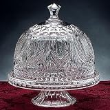 Review Godinger Silver 43338 / CAKE DOME / PUNCH SET - KENSINGTON 24% CRYSTAL CAKE DOME / PUNCH SET