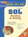 Ready, Set, Go! Virginia SOL, Reading & Writing, Grade 8 (REA)