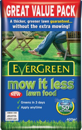EverGreen Mow it Less 400 sq m Lawn Food Bag