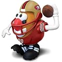NFL Sports Spuds San Francisco 49ers Mr. Potato Head