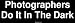 Photographers Do It In The Dark Large Bumper Sticker