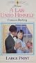 A Law Unto Himself (Large Print Harlequin)