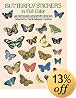 Butterfly Stickers in Full Color: 88 Pressure-Sensitive Designs (Stickers)